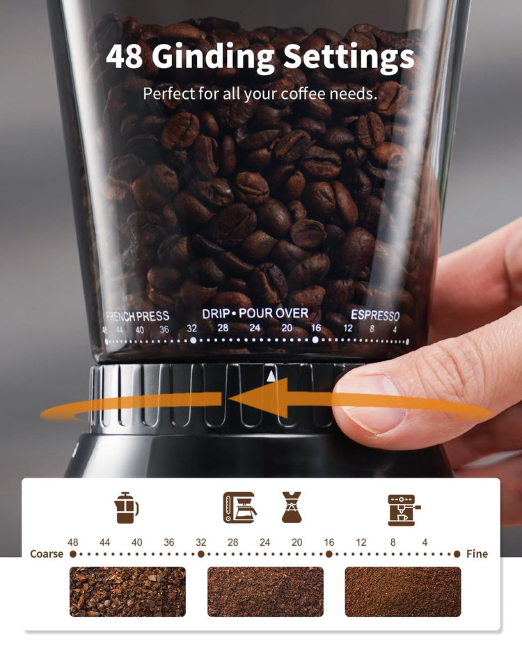 Professional Conical Burr Coffee Grinder