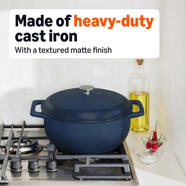 Enameled Cast Iron Dutch Oven Pot with Lid