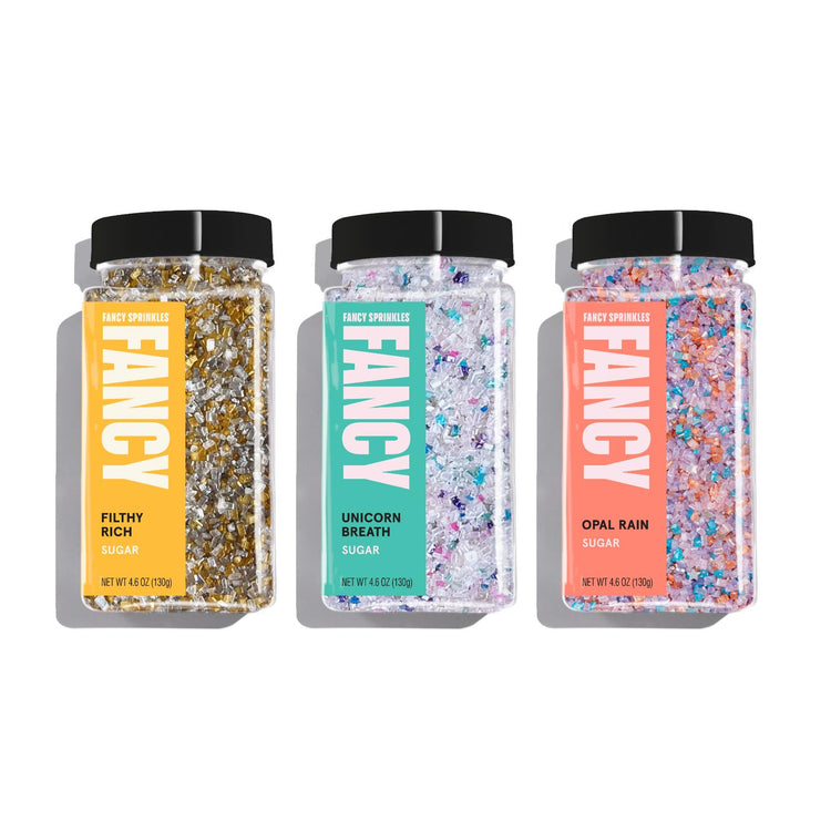 MVP Fancy Sugar Set 3 Pack (13.8 Ounce)