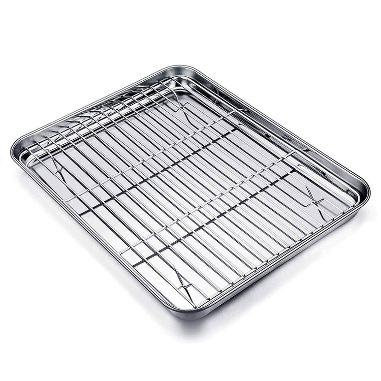 Baking Sheet with Cooling Rack Set