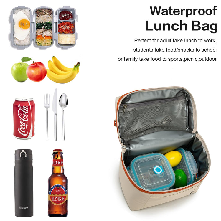 NOL 8L Insulated Lunch Bag for Women