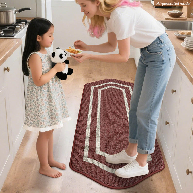 Long Kitchen Floor Mats and Rugs Non Slip Washable