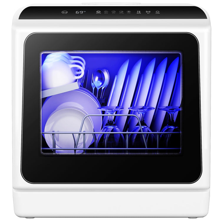 6 Programs Countertop Dishwasher Portable