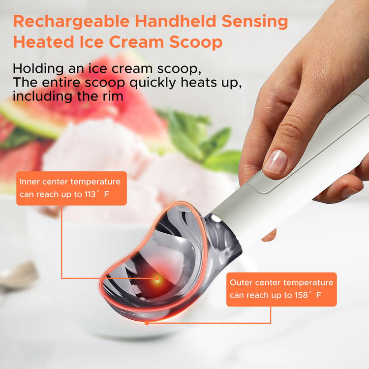 Heated Ice Cream Scoop