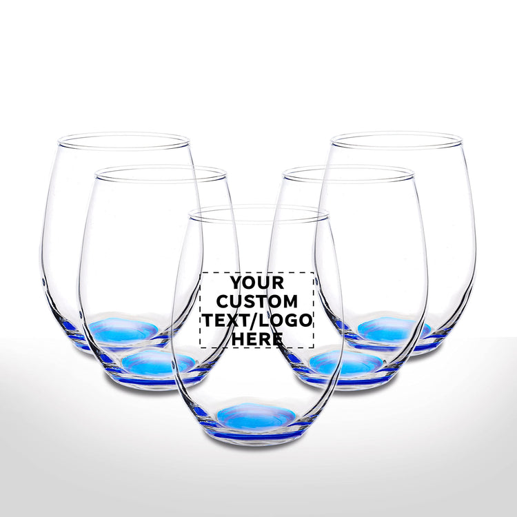 Stemless Wine Glasses in Bulk by ARC Perfection (10 Count)
