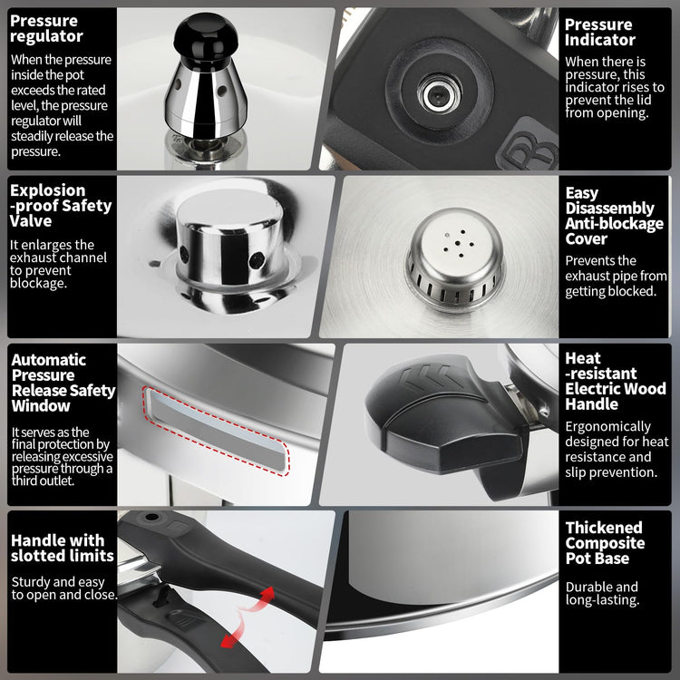 Stainless Steel Pressure Cooker