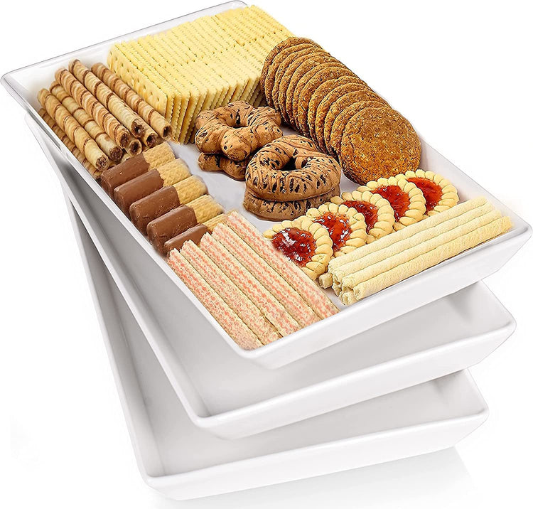 16 Inch Large Serving Platters Set of 3 (3 Count)