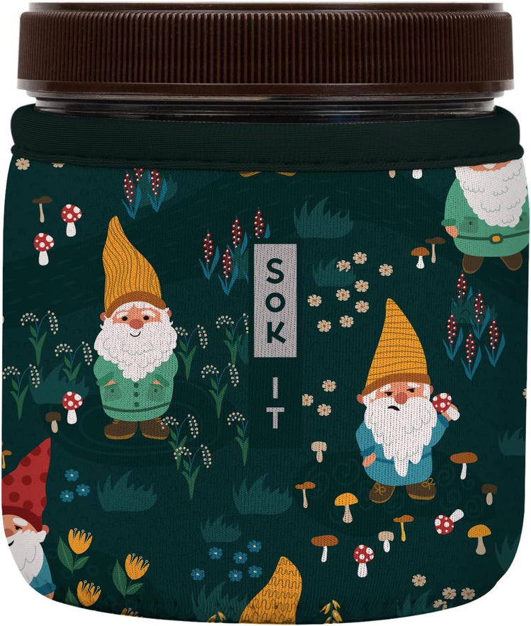 Sok It IceCreamSok Insulated Neoprene Cover (Rollin' with my Gnomies, Straight Ice Cream Pints)