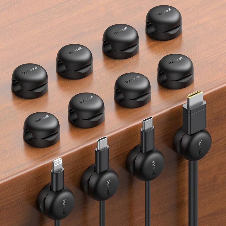 12 Pack Spring Cable Clips (12 Count)