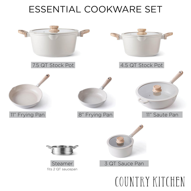 Non Stick Cast Aluminum Cookware Set