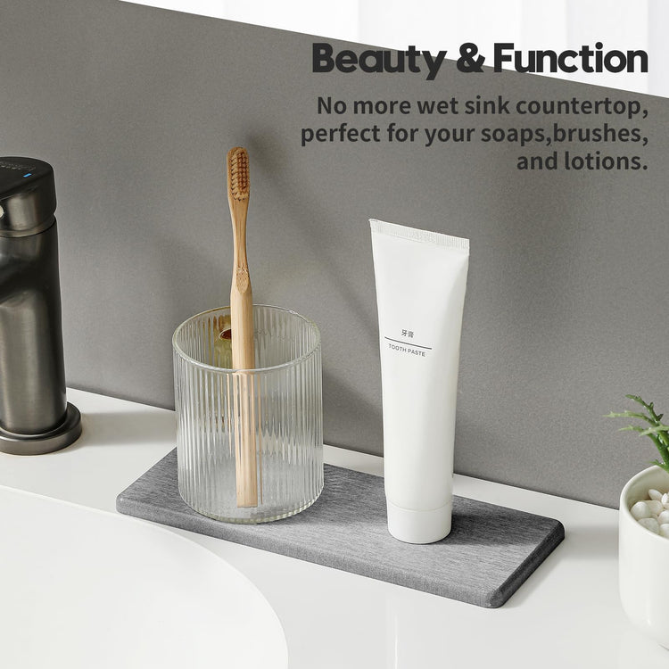 2PCS Bathroom Counter Vanity Trays (2 Count)