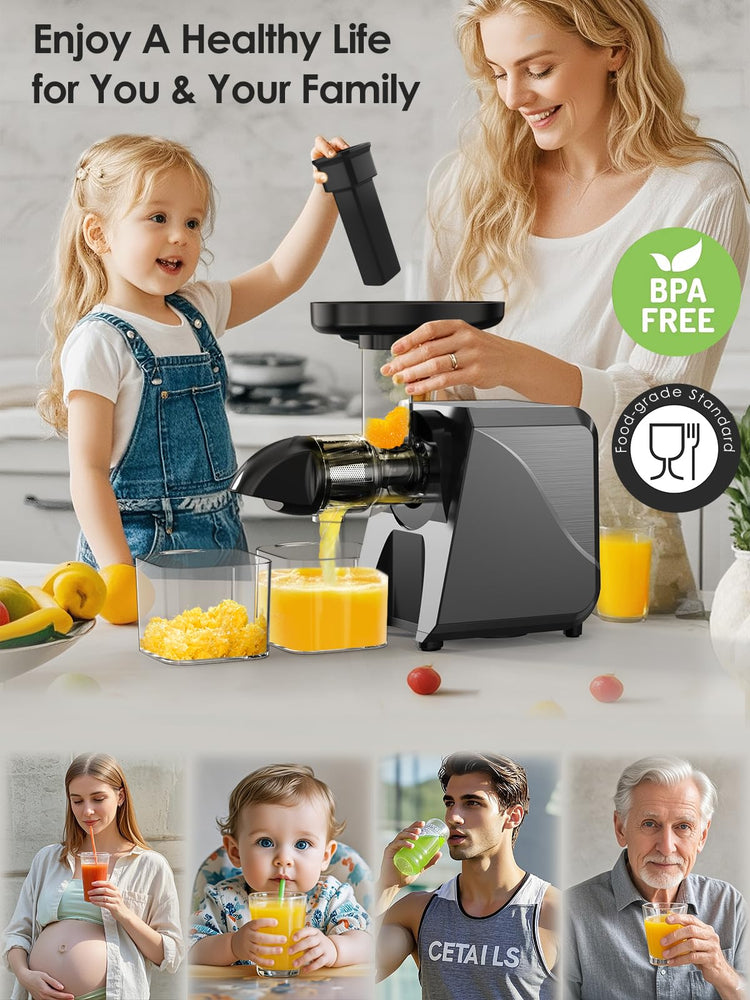 Cold Press Juicer Extractor Fruit Vegetable