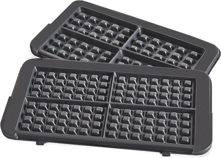 GreenPan Healthy Ceramic Nonstick Reversible Waffle Plates for 6-in-1 Contact Grill and Griddle, Dishwasher Safe, PFAS-Free - Nestoria