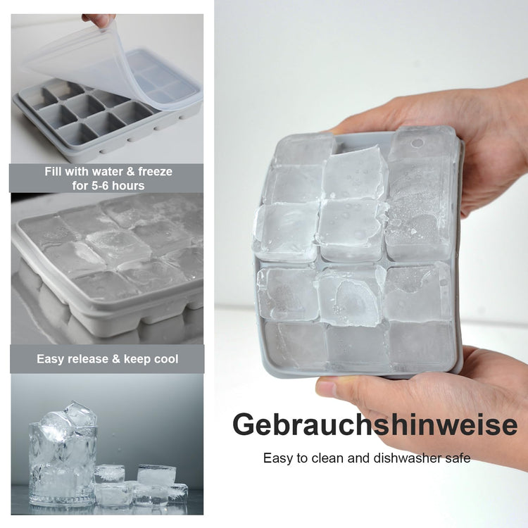 Ice Cube Trays Set of 3 (3 Count)