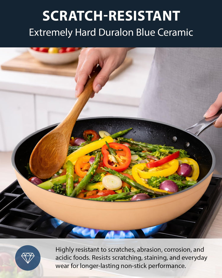 12pc Forged Lightweight Cookware Set