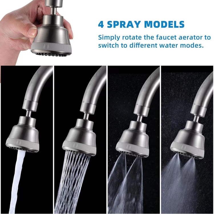 4 Spray Modes Faucet Aerator