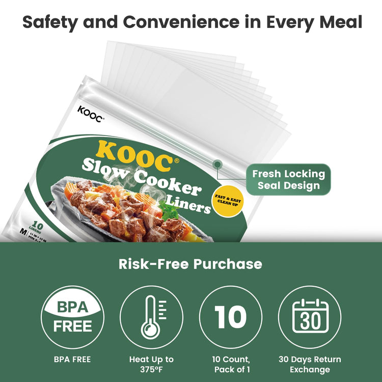 10 Count Slow Cooker Liners