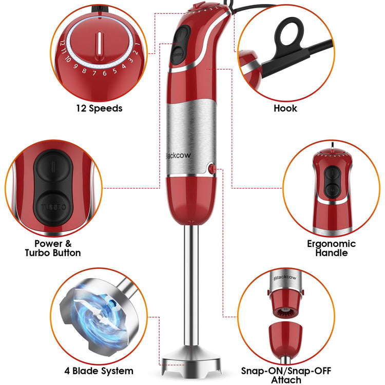 Immersion Blender Handheld