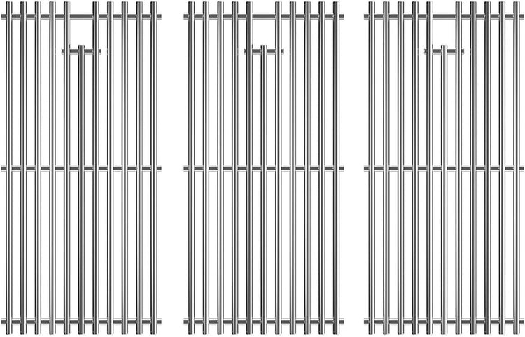 17" Grill Grates for Charbroil Infrared 3 Burner 463242515 463242516 466242515 466242516 G466-0025-W1A 463243016 463246018 463346017 463355220, Stainless Steel Charbroil Grill Replacement Parts