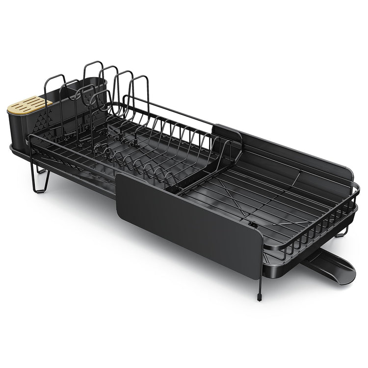 Large Expandable Dish Drying Rack for Kitchen Counter