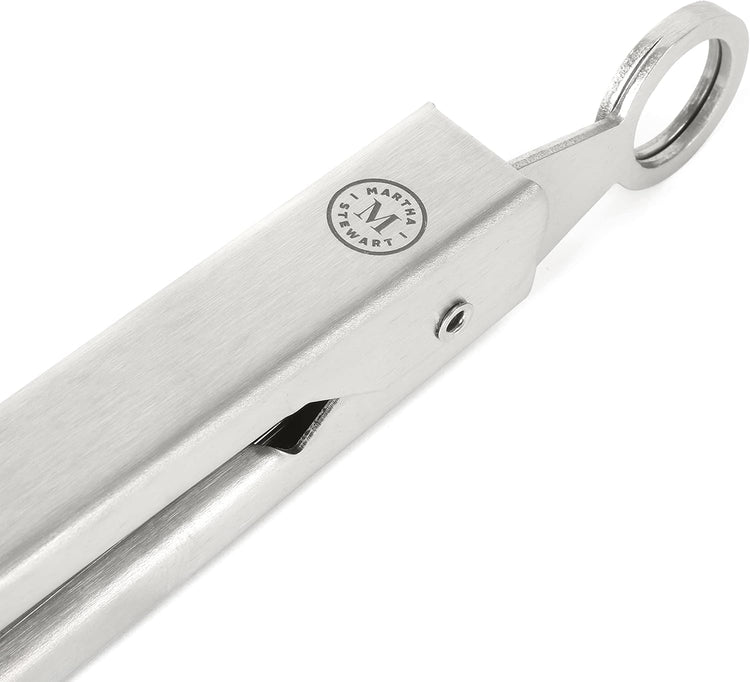 Martha Stewart Richburn 2pc (12" & 9") Tongs Set - Stainless Steel