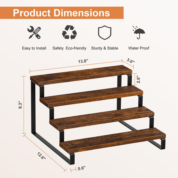 4 Tier Spice Rack (480 Ounce)