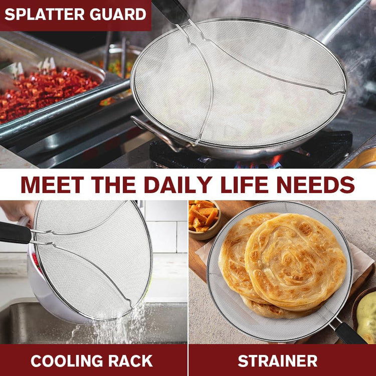 Splatter Screen for Cooking