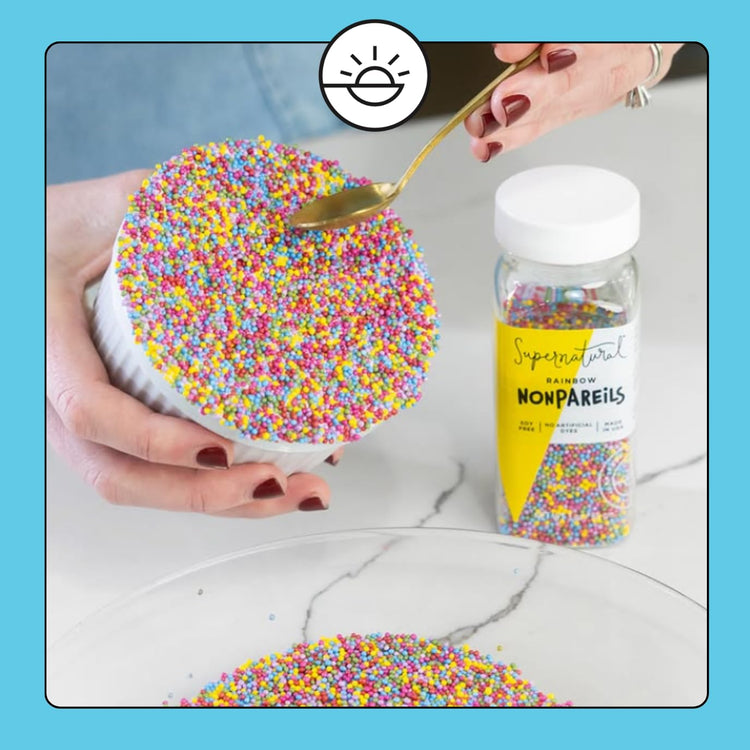 Rainbow Nonpareils (3 Ounce)