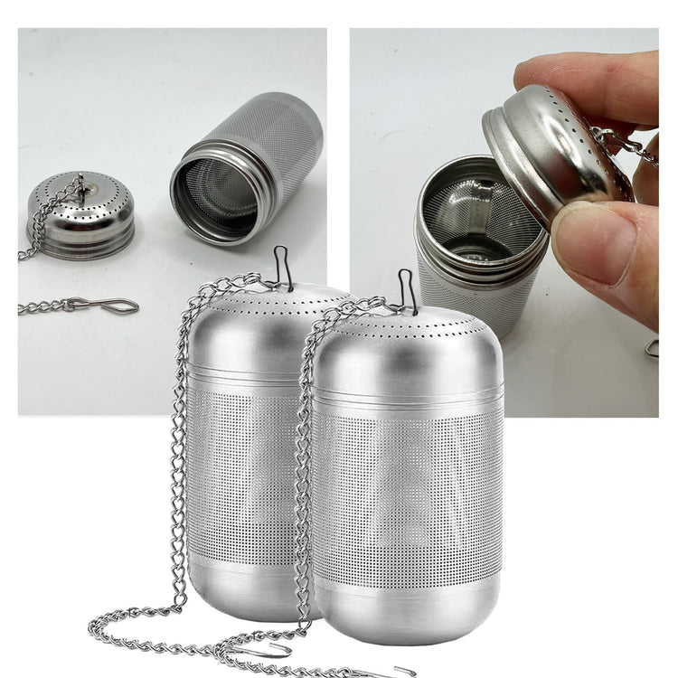 316 Stainless Large Size Steel Tea Strainers for Loose Tea