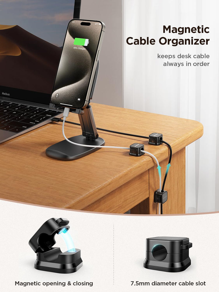 9 Pack Magnetic Cable Clips