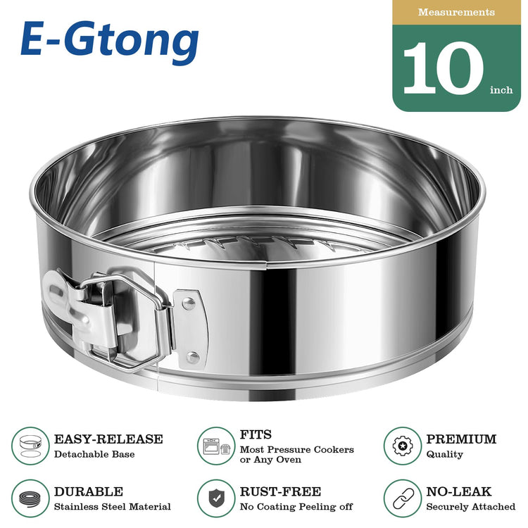 10 Inch Springform Cake Pan