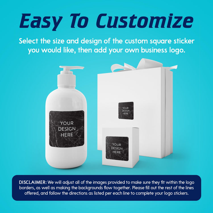 Custom Vinyl Stickers Your Image (100 Count)