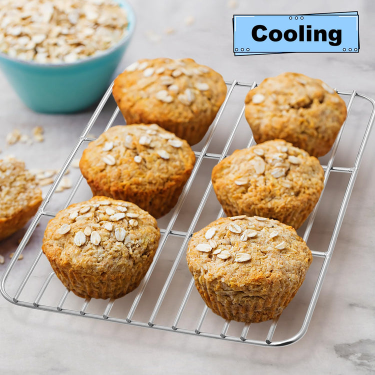 9.7" x 7.3" Cooling Baking Wire Racks Pack of 2