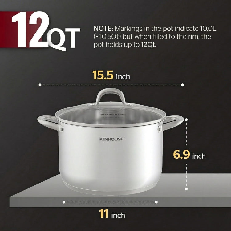 Stainless Steel Stock Pot