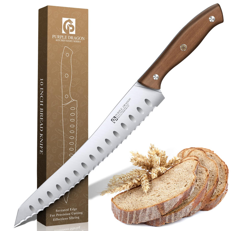Bread Knife Serrated Knives for Homemade Bread Sourdough