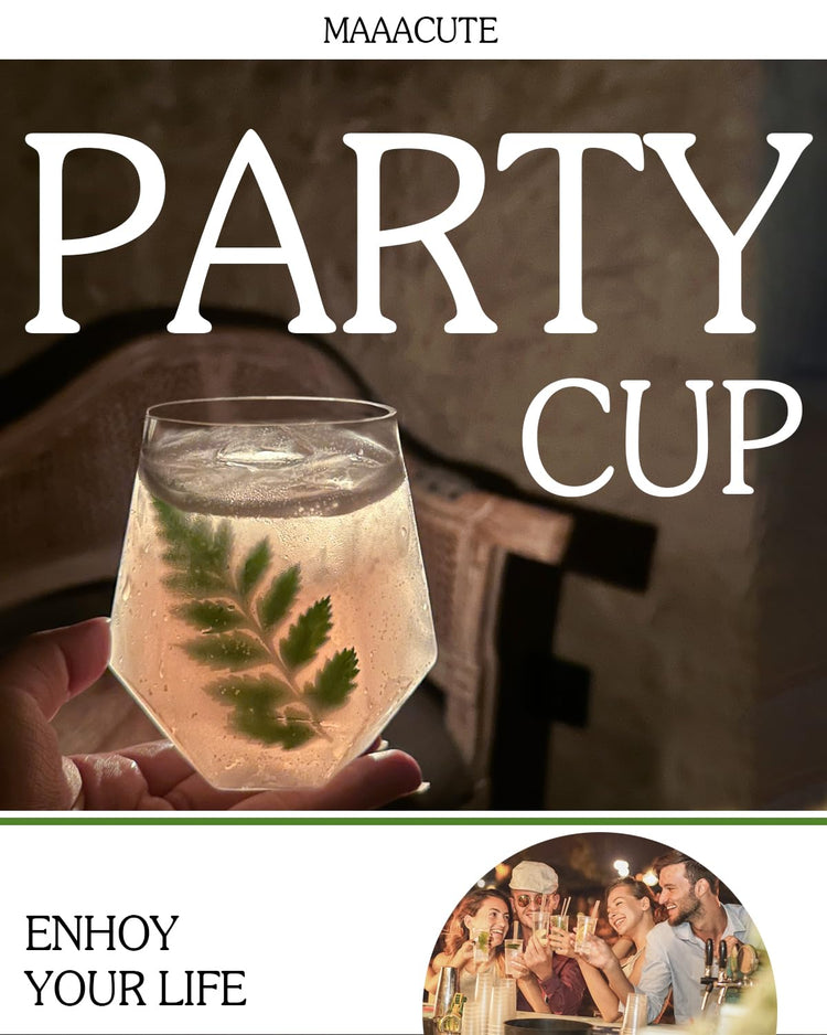 40 Pack Plastic Wine Glasses (40 Count)