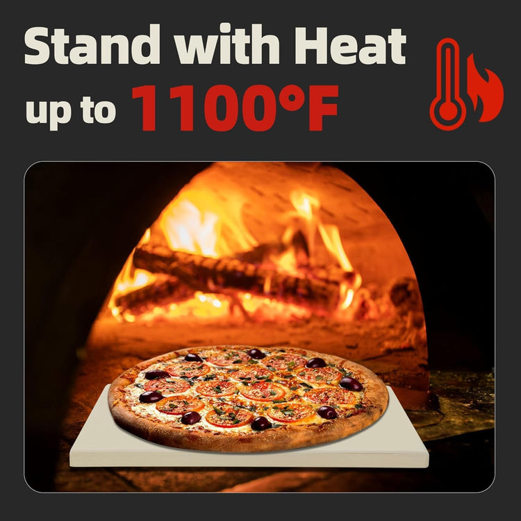 12.6" Square Pizza Stone