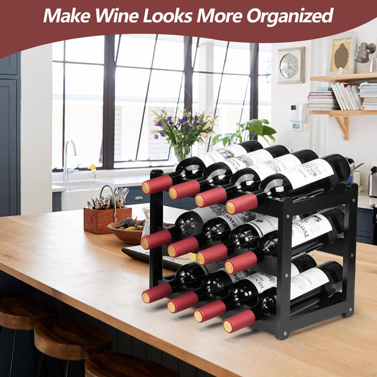 Bamboo Wine Rack