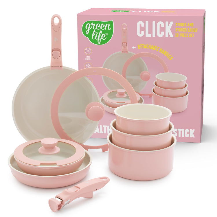 10 Piece Nonstick Pots & Pans Set