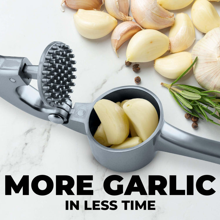 Large Premium Garlic Press Set