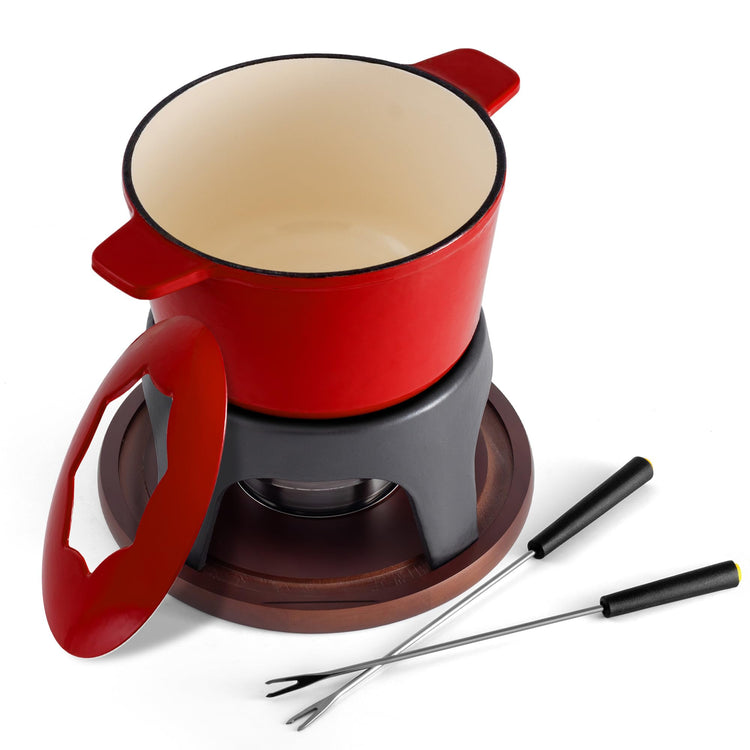 Sierra Cast Iron Fondue Set