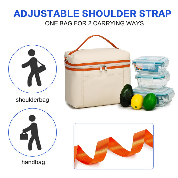 NOL 8L Insulated Lunch Bag for Women