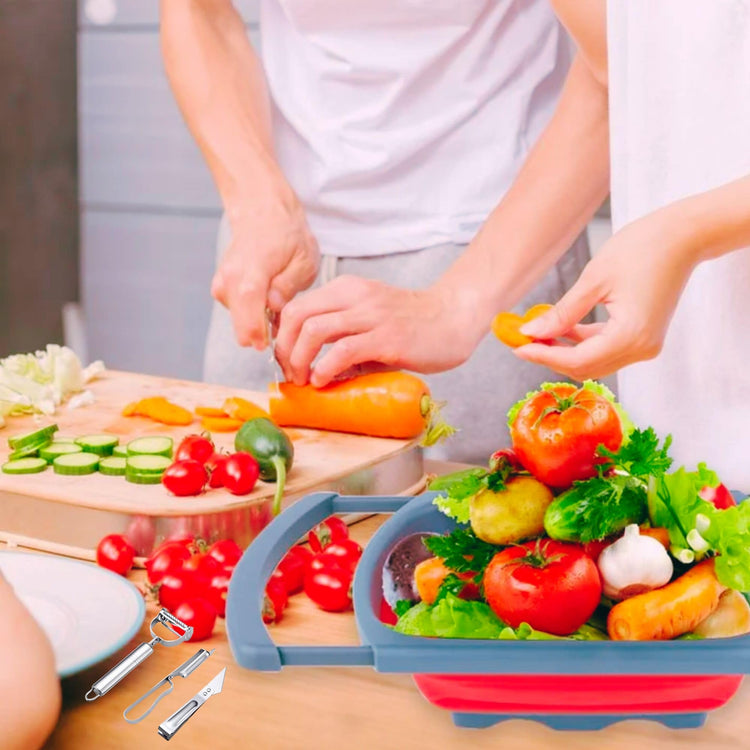 Collapsible Silicone Colander
