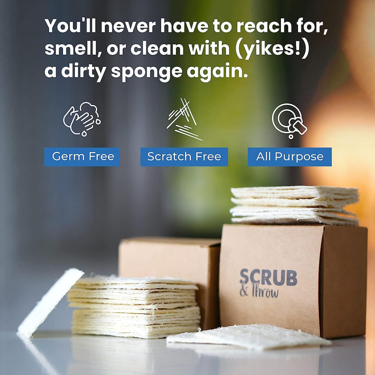 Loofah Scrub Sponge (30 Count)