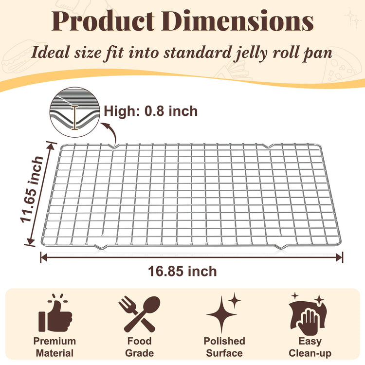 Cooling Racks for Cooking and Baking