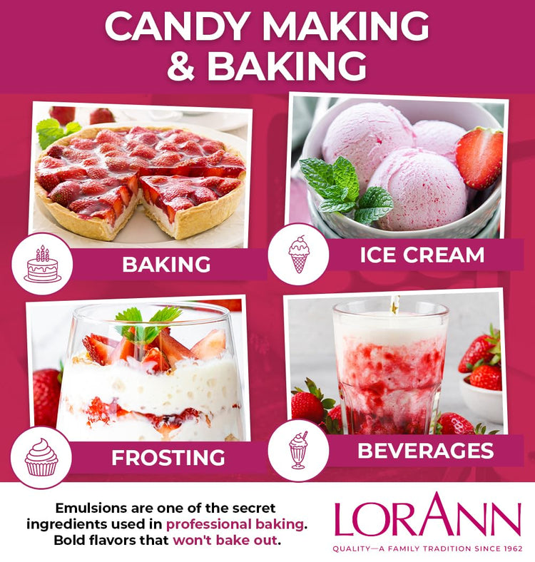 Strawberry Bakery Emulsion (16 Fl Oz)