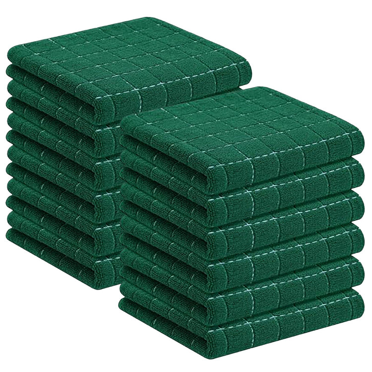 100% Cotton Terry Kitchen Towels (12 Count)