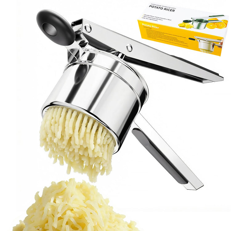 Potato Ricer Heavy Duty Stainless Steel Potato Masher and Ricer for Mashed Potatoes Tool
