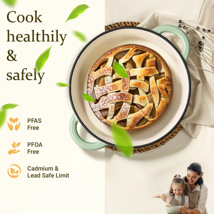 Enameled Cast Iron Dutch Oven
