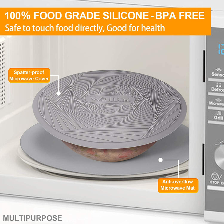 Silicone Microwave Mats (2 Count)